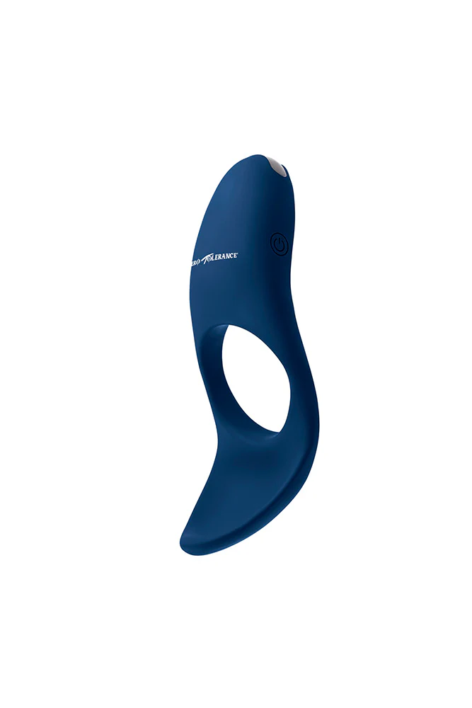 Zero Tolerance - Cup 'Em Vibrating Cock Ring - Blue