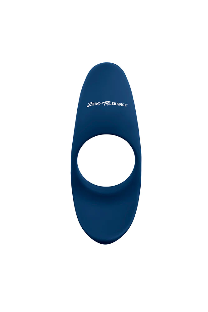 Zero Tolerance - Cup 'Em Vibrating Cock Ring - Blue - Image 3