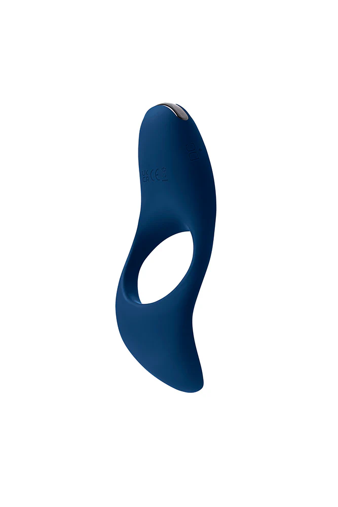 Zero Tolerance - Cup 'Em Vibrating Cock Ring - Blue - Image 4