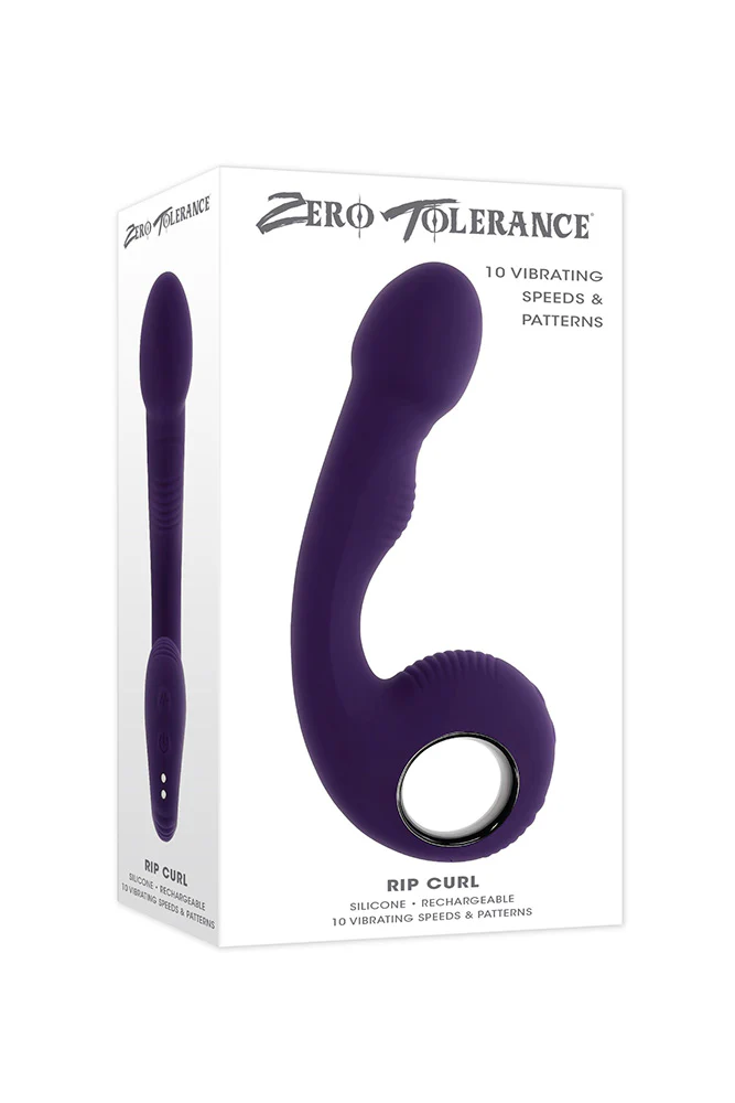 Zero Tolerance - Rip Curl Vibrator - Purple - Image 8