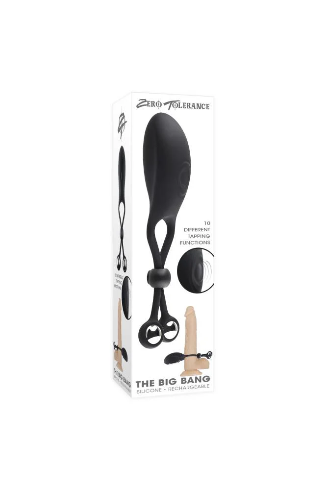 Zero Tolerance - The Big Bang Tapping Silicone Cock Lasso - Black - Image 10
